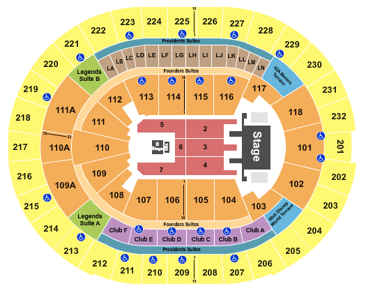 Kia Center Mana Seating Chart